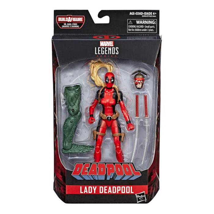 Deadpool Marvel Legends Lady Deadpool (Sauron BAF) - Action & Toy Figures -  Hasbro