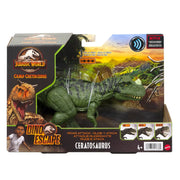 Jurassic World Roar Attack Ceratosaurus - Action figure -  mattel