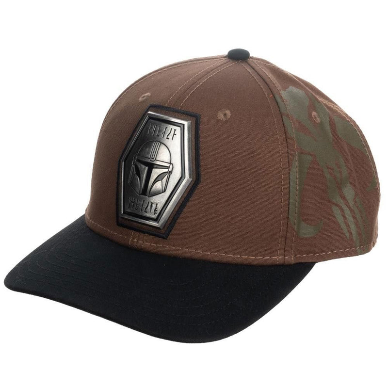 Mandalorian Mando Pre-Curve Snapback Hat - Apparel & Accessories -  bioworld