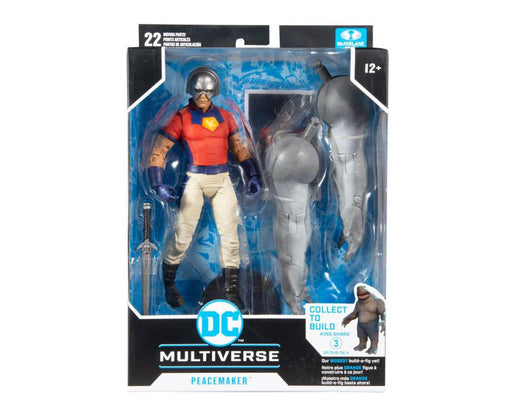 The Suicide Squad DC Multiverse Peacemaker Action Figure (Collect to Build: King Shark) - Action figure -  McFarlane Toys