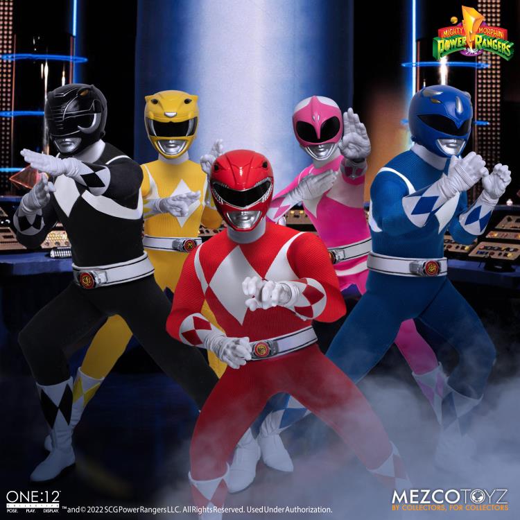 ONE:12 MIGHTY MORPHIN POWER RANGERS DLX SET — Toy Snowman
