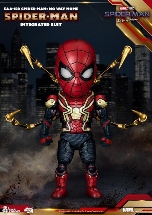 Spider-Man: No Way Home Egg Attack Action EAA-150 Spider-Man Integrated Suit - Collectables > Action Figures > toys -  Beast Kingdom