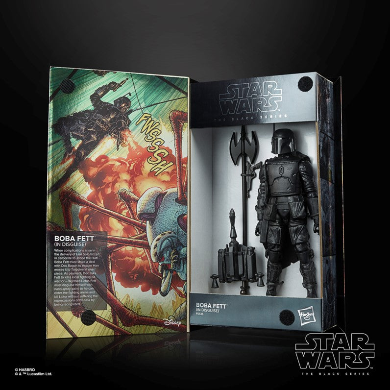 Star Wars The Black Series Boba Fett (In Disguise) SDCC Exclusive  (preorder) - Collectables > Action Figures > toys -  Hasbro