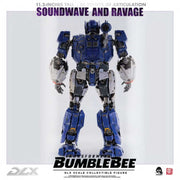 Threezero Soundwave and Ravage Bumblebee DLX Scale Collectible Series - Toy Snowman