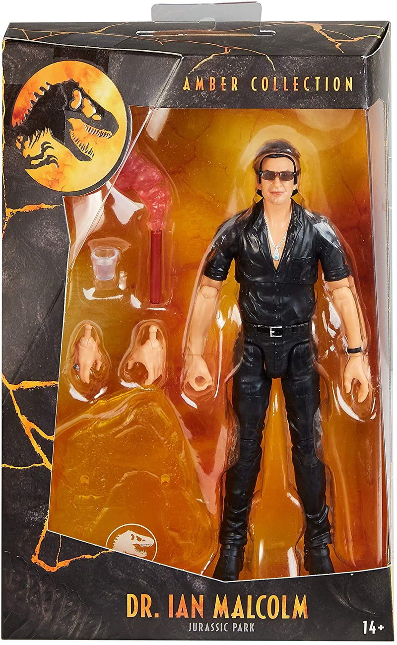 Jurassic World Amber Collection Dr. Ian Malcolm Action Figure - Toy Snowman