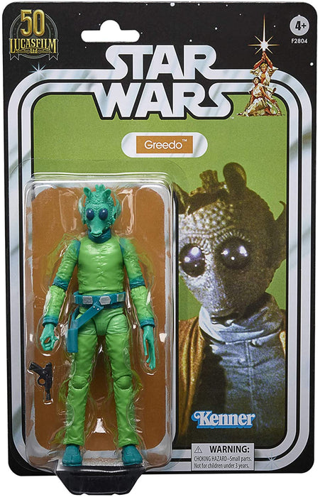 Star Wars 50th Anniversary 6 Inch Action Figure Exclusive - Greedo Green - Action & Toy Figures -  Hasbro