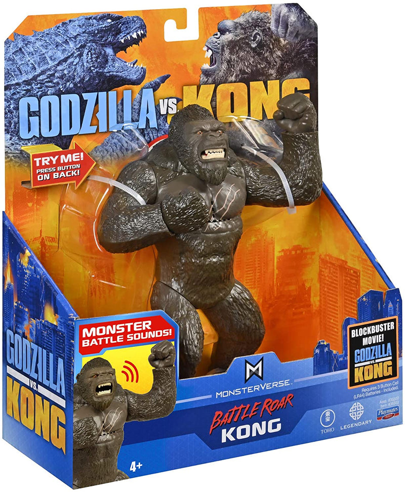 Godzilla Vs kong - Battle Roar Kong - Collectables > Action Figures > toys -  PLAYMATES