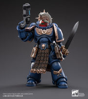 Warhammer 40K - Ultramarines  - Veteran Sergeant Icastus - Collectables > Action Figures > toys -  Joy Toy