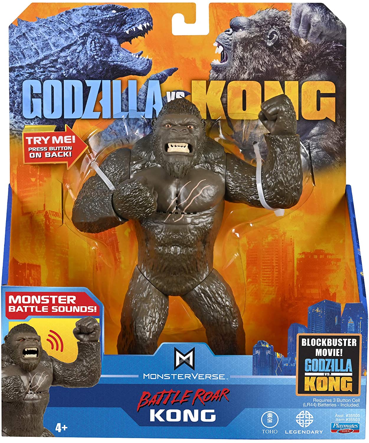 Godzilla Vs kong - Battle Roar Kong | Toy Snowman