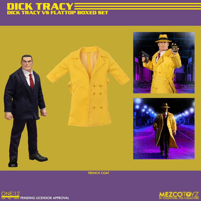 Dick Tracy vs Flattop One:12 Collective Action Figure Boxed Set (preorder) - Collectables > Action Figures > toys -  MEZCO TOYS