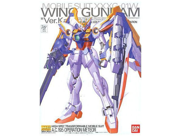 Gundam Wing: Endless Waltz MG Wing Gundam - Ver. Ka - 1/100 - Model Kit > Collectable > Gunpla > Hobby -  Bandai