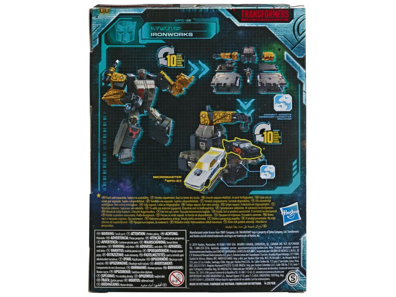 Transformers War for Cybertron: Earthrise Deluxe Ironworks - Collectables > Action Figures > toys -  Hasbro