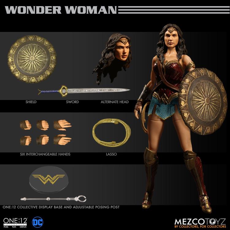 Wonder Woman One:12 Collective Wonder Woman - Action & Toy Figures -  MEZCO TOYS