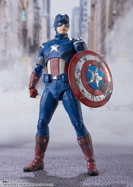 The Avengers S.H.Figuarts Captain America (Avengers Assemble Edition) - Action & Toy Figures -  Bandai