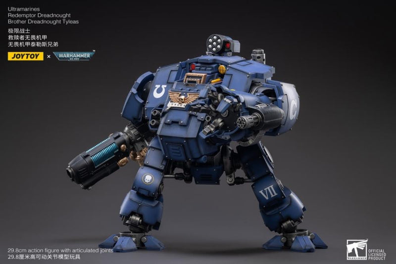 Warhammer 40K - Ultramarines - Redemptor Dreadnought Brother Tyleas - Collectables > Action Figures > toys -  Joy Toy