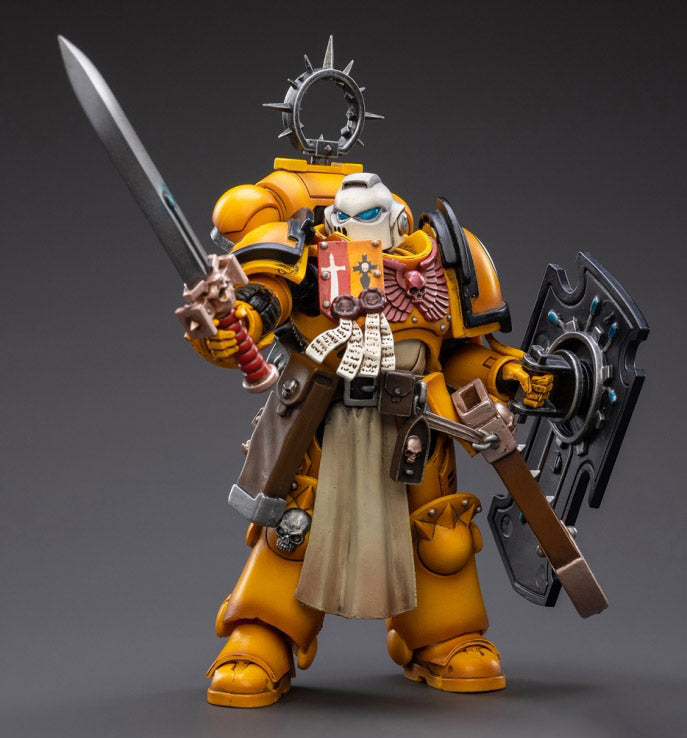 Warhammer 40K - Primaris Space Marines - Imperial Fists - Bladeguard Veteran - Collectables > Action Figures > toys -  Joy Toy