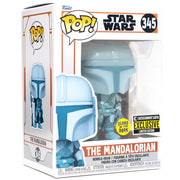Star Wars: The Mandalorian Hologram Glow-in-the-Dark Pop! Vinyl Figure - Exclusive - Action & Toy Figures -  Funko Pop!