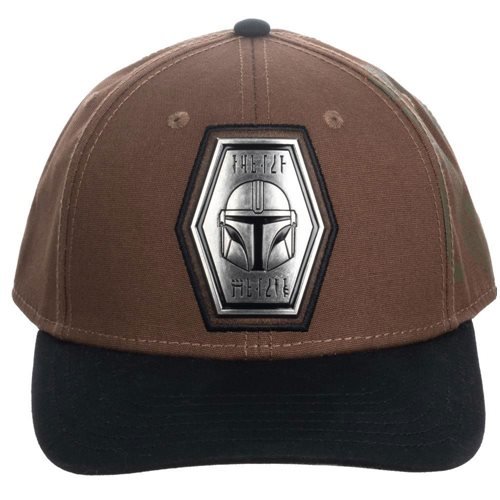 Mandalorian Mando Pre-Curve Snapback Hat - Apparel & Accessories -  bioworld