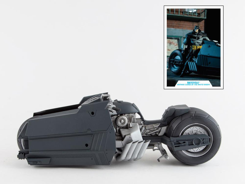 Batman: Curse of the White Knight DC Multiverse Batcycle - Action & Toy Figures -  McFarlane Toys