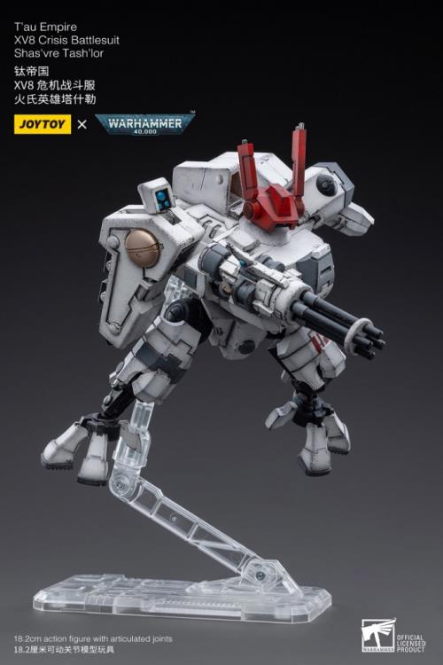 Warhammer 40K - Tau Empire - XV8 Crisis Battlesuit Shas'vre Tash'lor (preorder) - Collectables > Action Figures > toys -  Joy Toy