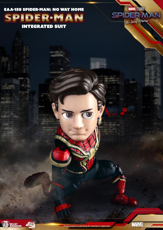 Spider-Man: No Way Home Egg Attack Action EAA-150 Spider-Man Integrated Suit - Collectables > Action Figures > toys -  Beast Kingdom