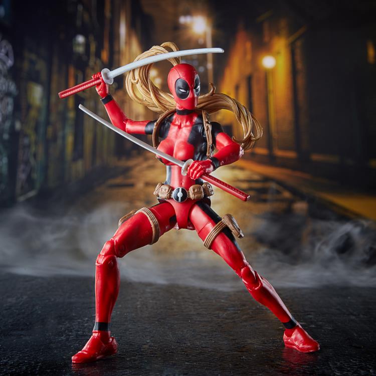 Deadpool Marvel Legends Lady Deadpool (Sauron BAF) - Action & Toy Figures -  Hasbro