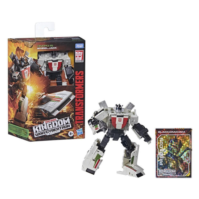 WHEELJACK TRANSFORMERS TOYS GENERATIONS WAR FOR CYBERTRON: KINGDOM DELUXE WFC-K24 WHEELJACK - Action figure -  Hasbro
