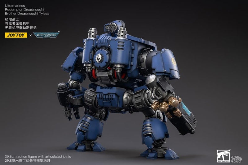 Warhammer 40K - Ultramarines - Redemptor Dreadnought Brother Tyleas - Collectables > Action Figures > toys -  Joy Toy