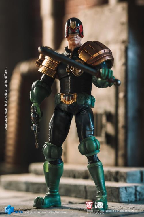 JUDGE DREDD PX 1/18 SCALE EXQUISITE MINI - Collectables > Action Figures > toys -  HIYA TOYS