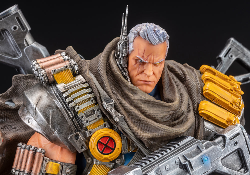 CABLE - MARVEL UNIVERSE X-MEN FINE ART STATUE — Toy Snowman