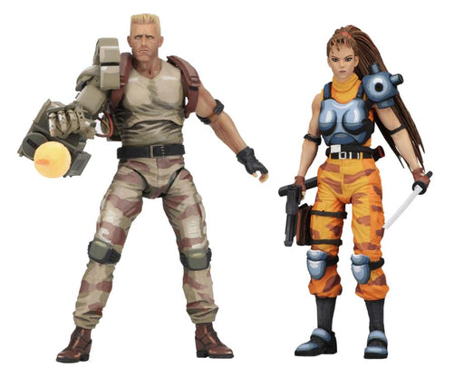 Alien vs. Predator Dutch Schaefer & Linn Kurosawa - Arcade Appearance - Two-Pack - Collectables > Action Figures > toys -  Neca