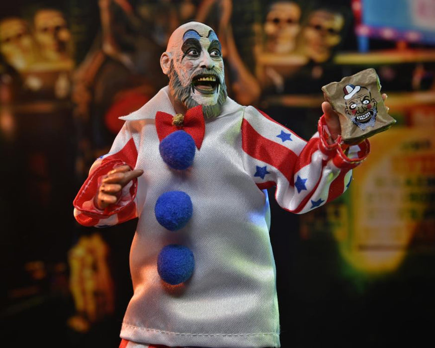 House of 1000 Corpses 20th Anniversary Captain Spaulding Clothed (preorder Sept) - Collectables > Action Figures > toy -  Neca