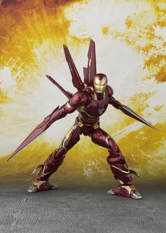 Avengers: Infinity War S.H.Figuarts Iron Man Mark L With Nano-Weapon Set - Action & Toy Figures -  Bandai