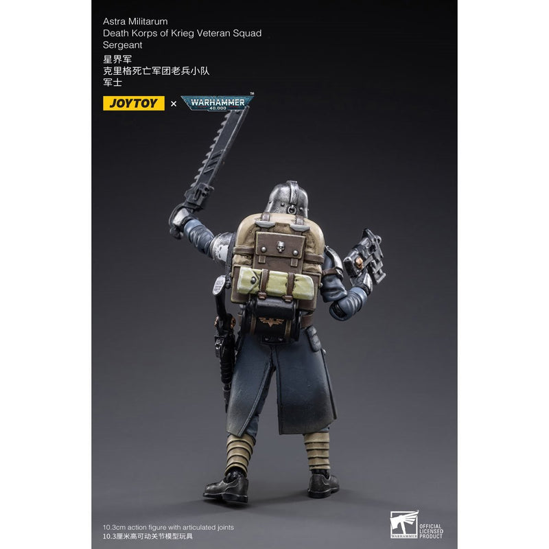 Warhammer 40K - Death Korps of Krieg Veteran Squad Guardsman - Squad Sergeant - Action & Toy Figures -  Joy Toy