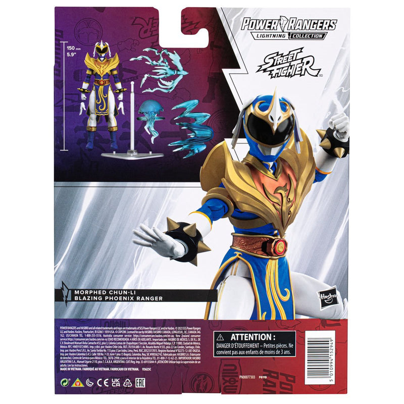 Power Rangers X Street Fighter Lightning Collection Morphed Chun-Li Blazing Phoenix Ranger (preorder) - Action & Toy Figures -  Hasbro