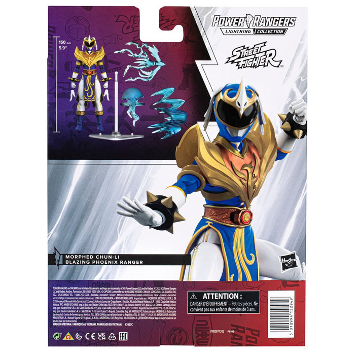 Power Rangers X Street Fighter Lightning Collection Morphed Chun-Li Blazing Phoenix Ranger (preorder) - Action & Toy Figures -  Hasbro