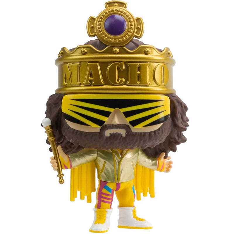WWE King Macho Man Metallic Pop! Vinyl Figure -  Exclusive - Action & Toy Figures -  Funko