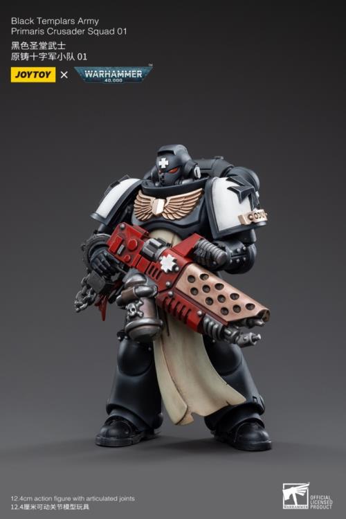 Warhammer 40K - Black Templars - Primaris Crusader Squad Set of 4 - Collectables > Action Figures > toys -  Joy Toy
