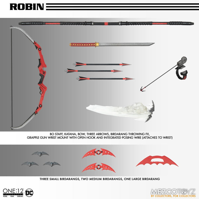 Batman Robin One:12 Collective Action Figure (preorder Q3 2023) - Collectables > Action Figures > toys -  MEZCO TOYS