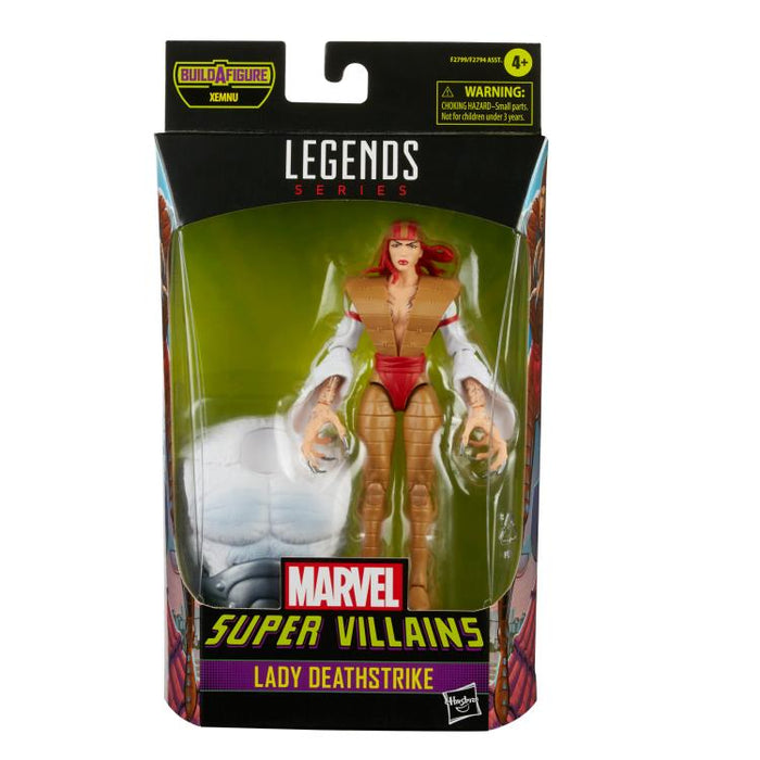 Marvel Legends Super Villains Lady Deathstrike (Xemnu BAF) - Toy Snowman