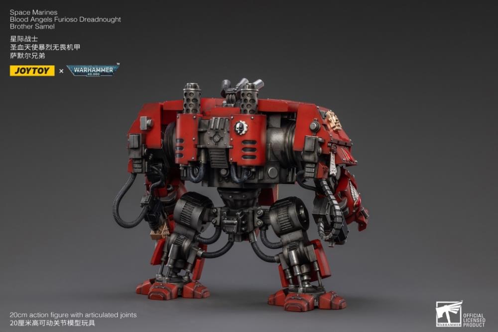 JOYTOY Warhammer 40k Blood Angels 1/18 Action Figure Blood Angels Sanguinius Primarca della IXth Legion 18,8 cm Regali da collezione, giocattoli per bambini dai 15 anni in su e adulti