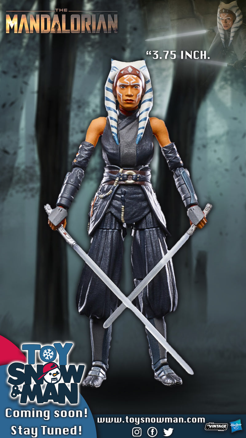 Hasbro Star Wars The Vintage Collection: Ahsoka Tano Action Figure Da 9,5 Cm, Ispirata Alla Serie Ahsoka, Regalo Perfetto Per Collezionisti E Fan