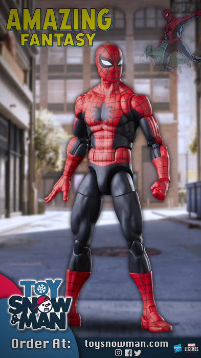 Spider-Man Marvel Legends 60th Anniversary Amazing Fantasy Spider-Man  6-inch