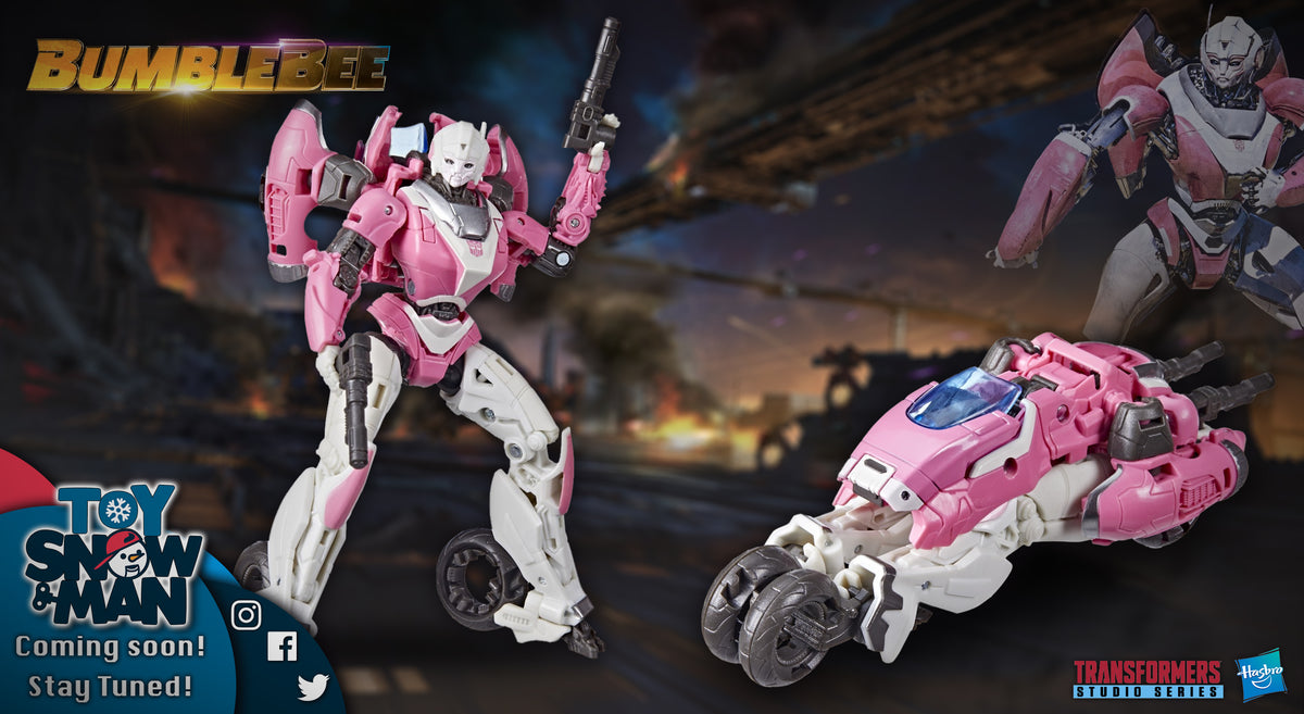 Transformers Studio Series: 85 Deluxe Class Bumblebee Arcee Action Fig —  MyShopville