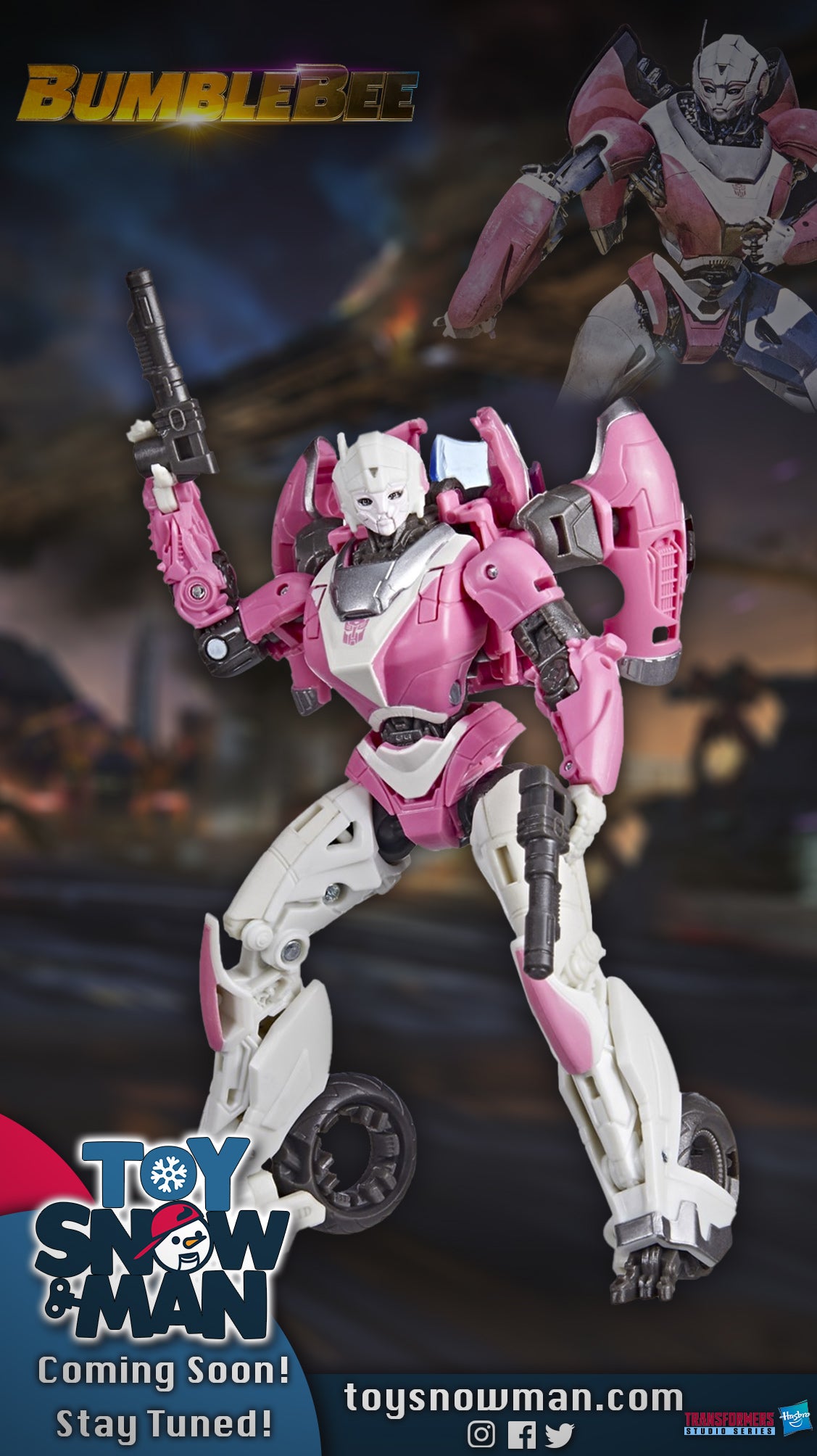 Transformers Studio Series 85 Deluxe Arcee — Toy Snowman