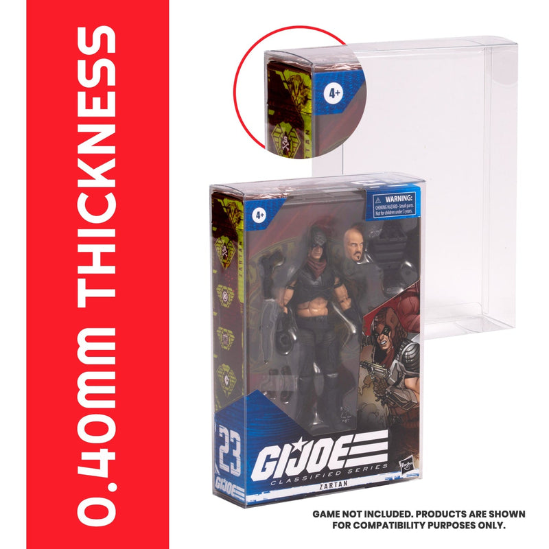G.I. JOE CLASSIFIED SERIES 6" scale Cover Protector Case cases - accessory -  Toy Snowman