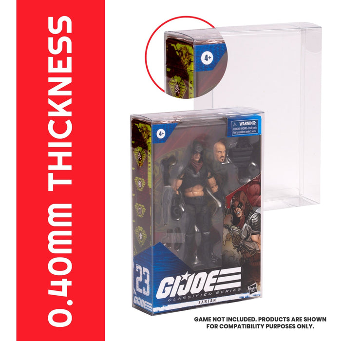 G.I. JOE CLASSIFIED SERIES 6" scale Cover Protector Case cases - accessory -  Toy Snowman