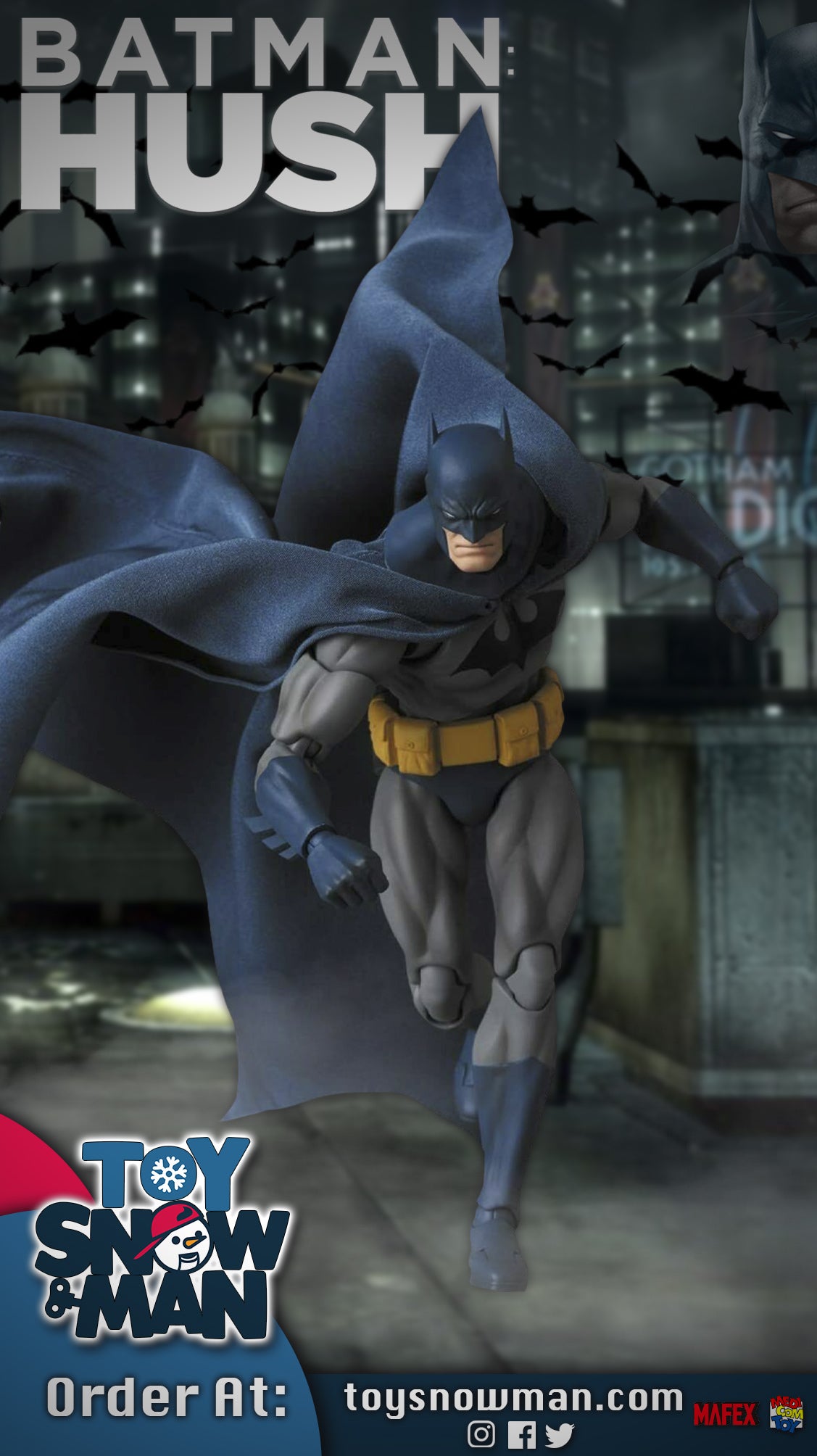 MAFEX　バットマン (BATMAN:HUSH Ver.) C.J.MART / MAFEX BATMAN 