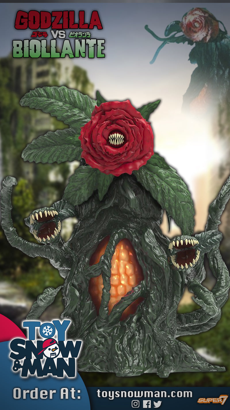 Toho Ultimates - Godzilla Vs Biollante - Biollante Toy Snowman Toho Ultimates - Godzilla Vs Biollante - Biollante Toy Snowman