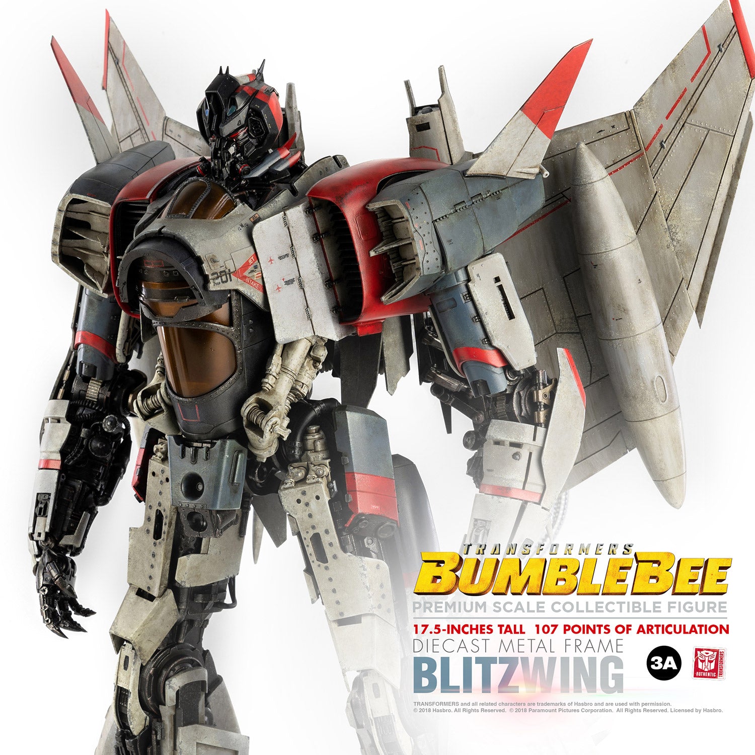 Blitzwing - Transformers Bumblebee - Premium Scale — Toy Snowman